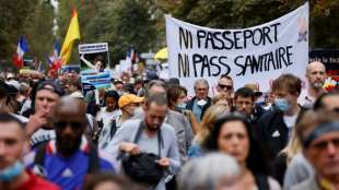 Erneut Proteste in ganz Frankreich gegen Corona-Ma&szlig;nahmen 
