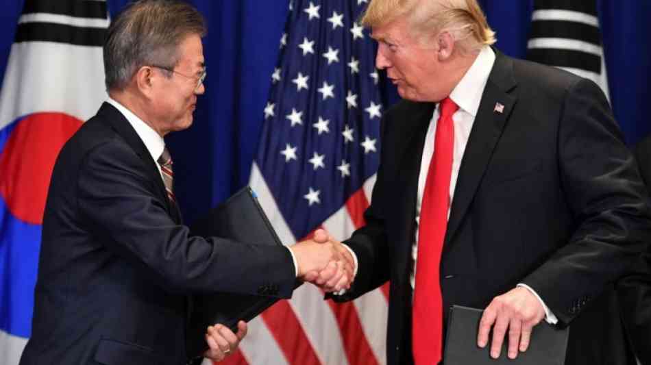 Trump und Moon planen Treffen zu Nordkorea im April