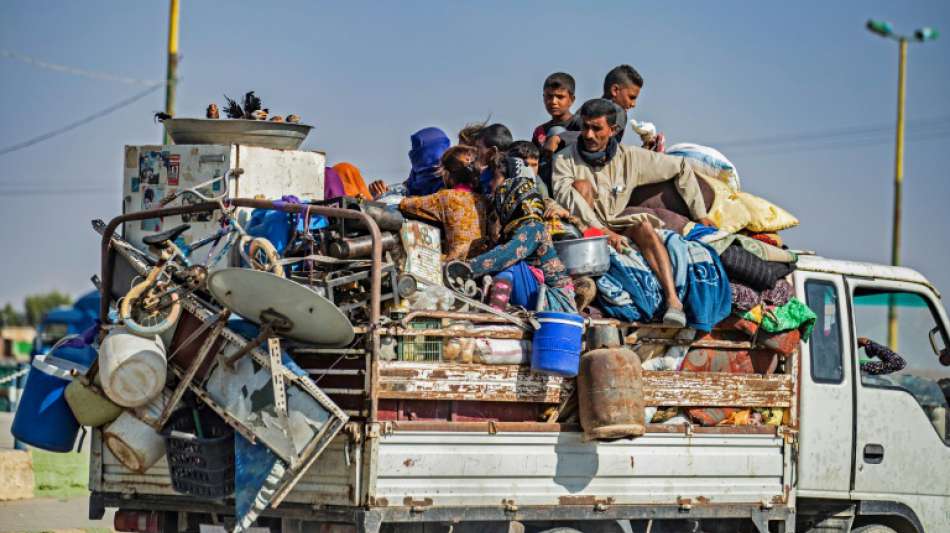 Türkische Offensive in Nordsyrien treibt Zehntausende in die Flucht