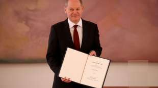 Scholz vor dem Bundestag vereidigt