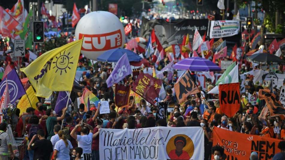 Zehntausende demonstrieren f&uuml;r Amtsenthebung von Brasiliens Pr&auml;sident Bolsonaro