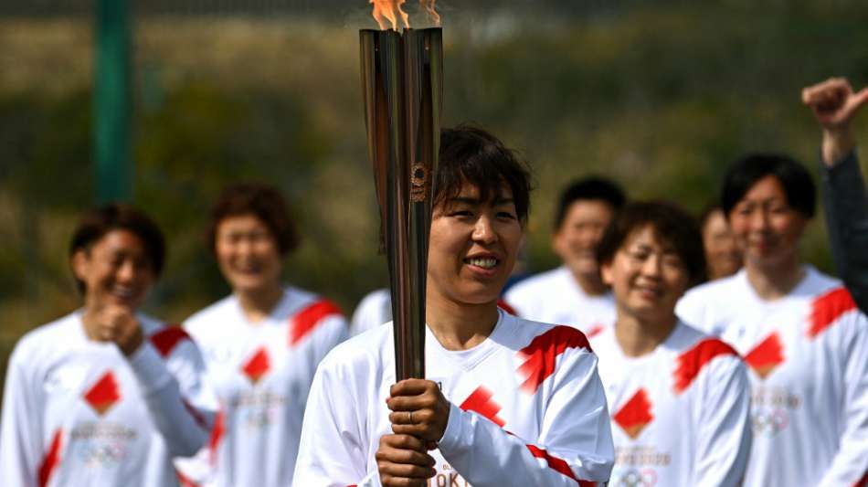 "Nie die Hoffnung verloren": Olympischer Fackellauf beginnt in Fukushima ohne Zuschauer
