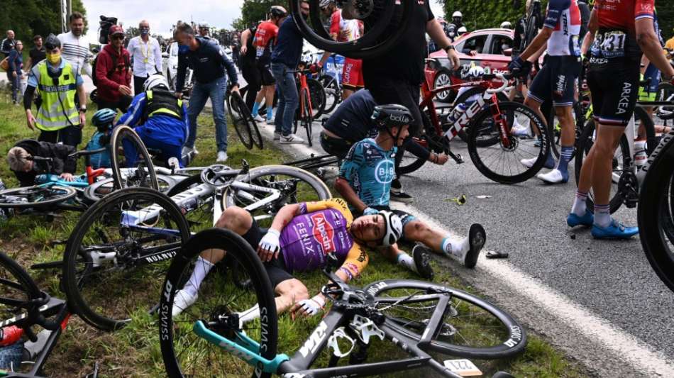 Kritik an Organisatoren nach Stürzen bei der Tour de France