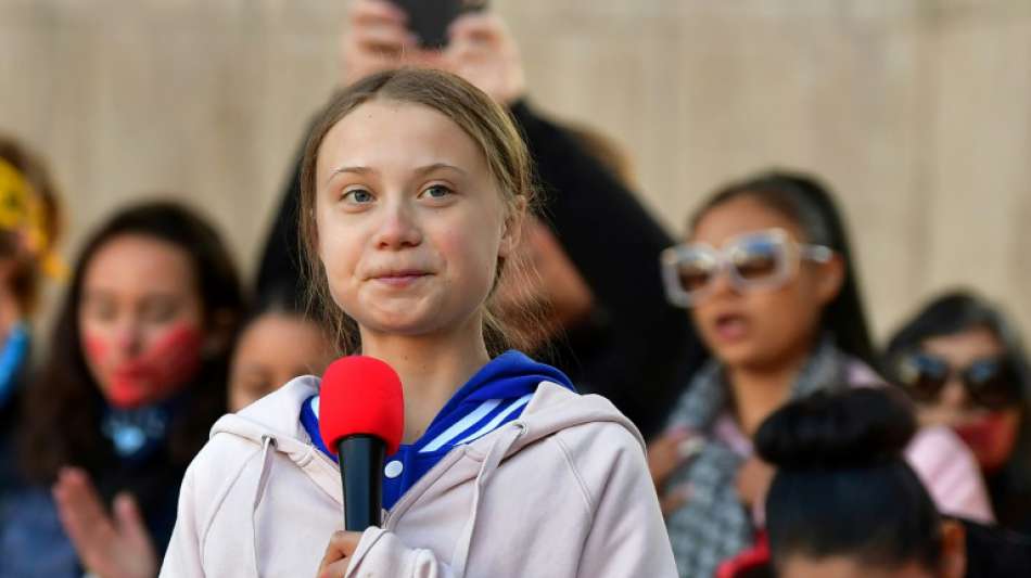"Aktivistin" Greta Thunberg nimmt an Klimaprotesten in Kanadas Ölprovinz Alberta teil