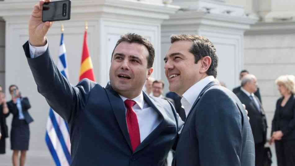 Tsipras erstmals seit Einigung im Namensstreit zu Besuch in Nordmazedonien