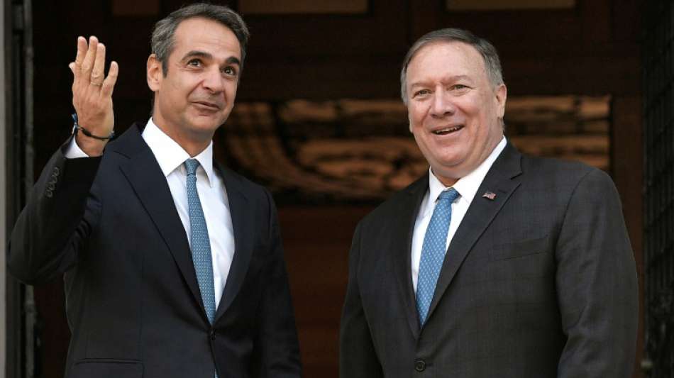 Pompeo zu Gesprächen über Verteidigungszusammenarbeit und Zypern in Athen