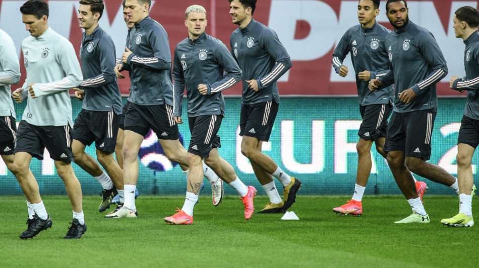 DFB-Team protestiert auch gegen Nordmazedonien f&uuml;r Einhaltung der Menschenrechte