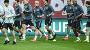 DFB-Team protestiert auch gegen Nordmazedonien f&uuml;r Einhaltung der Menschenrechte