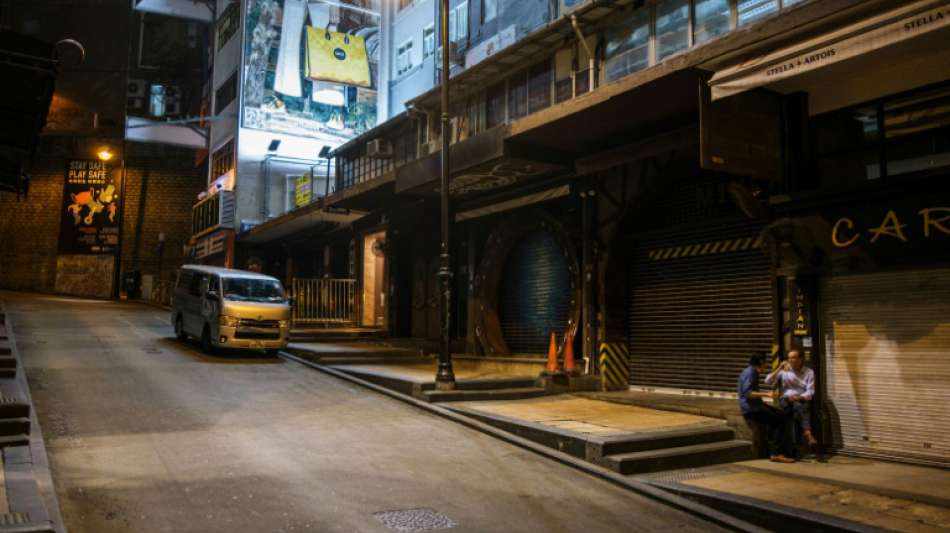 Bar-Besitzer in Hongkong wegen Schließungen im Hungerstreik