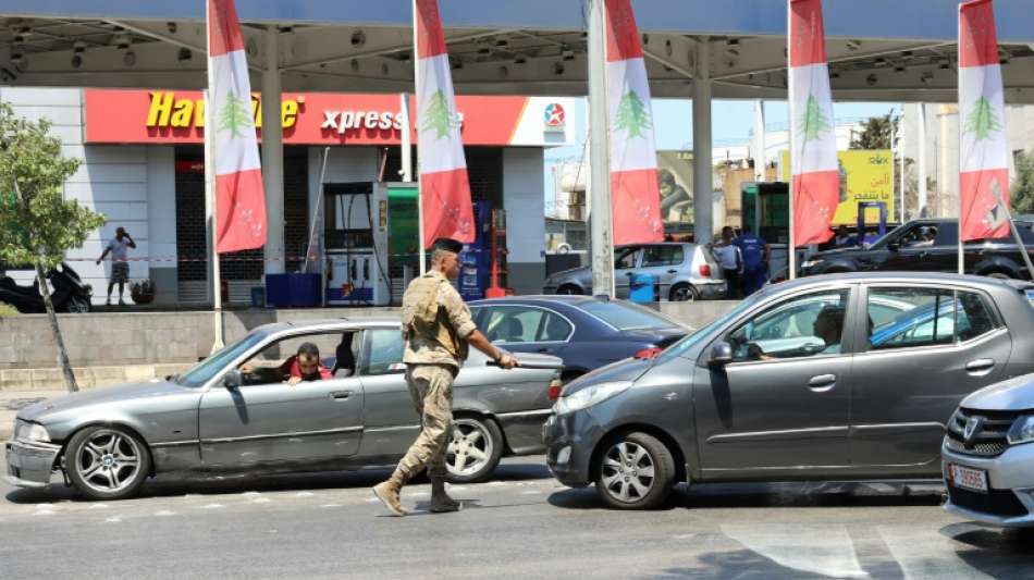 Libanesische Armee bezieht Stellung an Tankstellen