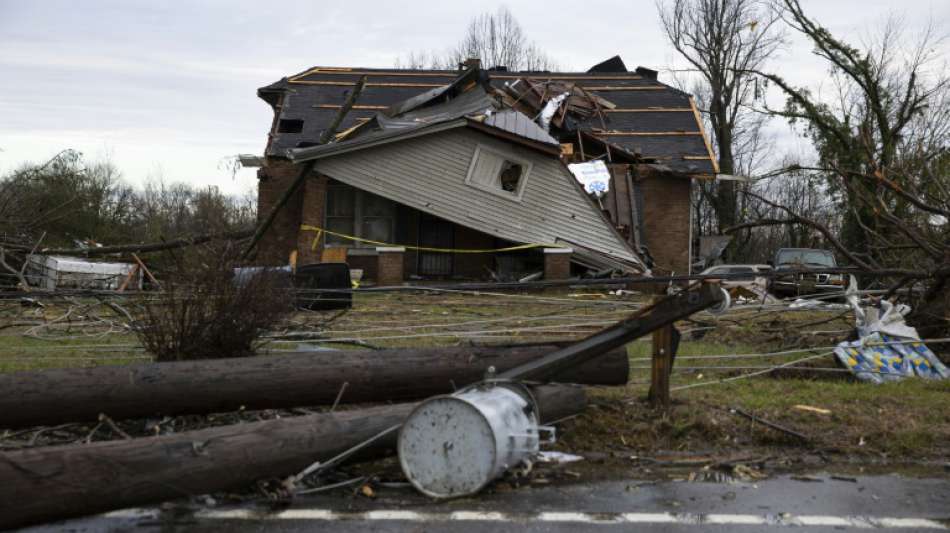 Mindestens 22 Tote durch Tornados im US-Bundesstaat Tennessee