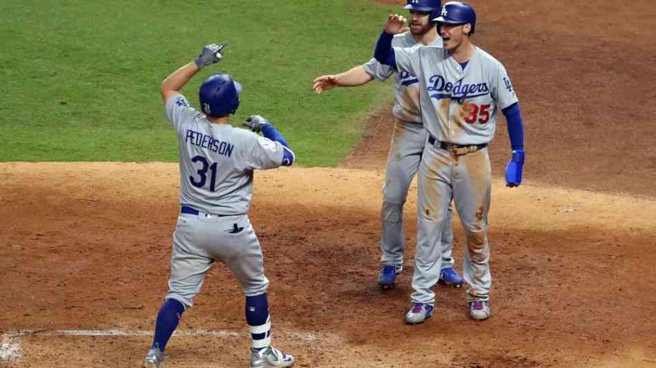 Sieg in Houston: Los Angeles Dodgers gleichen World Series aus