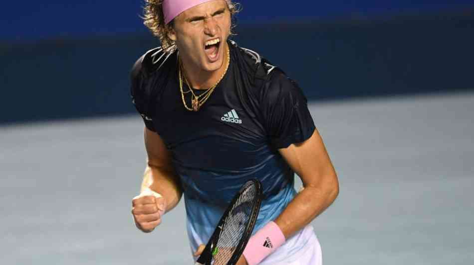 Zverev in Acapulco in beiden Endspielen