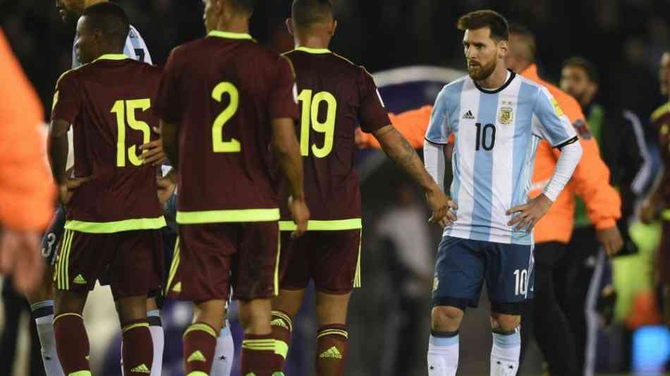 Argentinien setzt Drama in der WM-Qualifikation fort