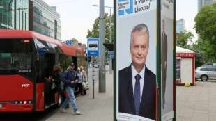 Ökonom Nauseda tritt bei  Präsidenten-Stichwahl in Litauen gegen Ex-Ministerin an
