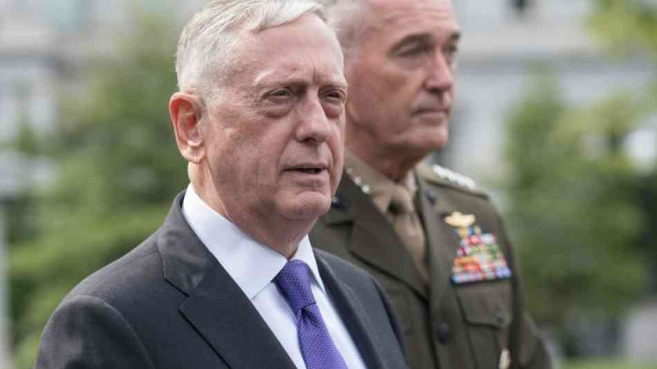 Pentagon-Chef: USA verfügen über viele militärische Optionen gegen Nordkorea