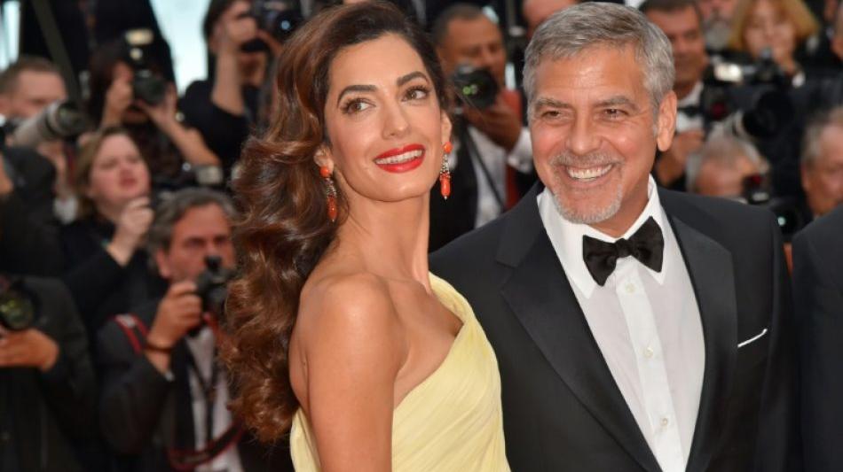 Social: Ehepaar Clooney will syrischen Flüchtlingskindern helfen