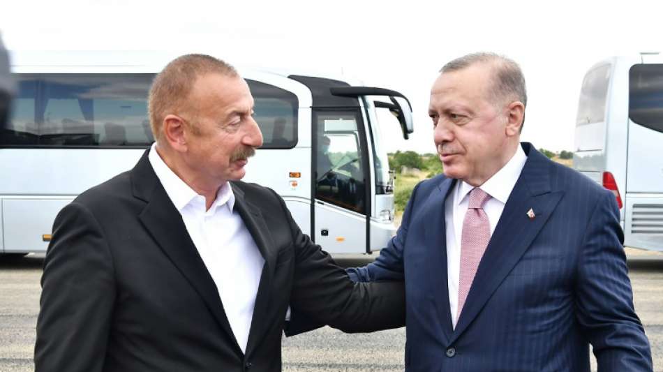 Türkischer Präsident Erdogan besucht Stadt Schuscha in Berg-Karabach