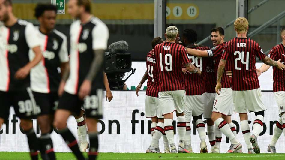 Drei Gegentreffer in sechs Minuten - Juve verspielt Führung und unterliegt Milan