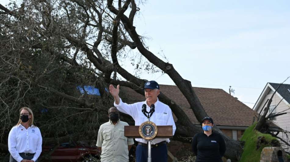 Biden besucht nach Sturm "Ida" New York und New Jersey