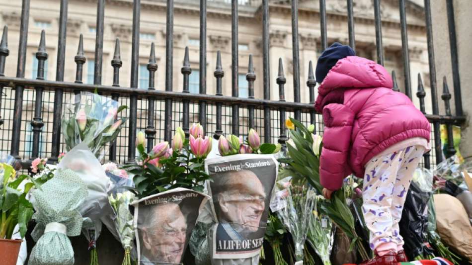 Trauer um Königin Elizabeths Ehemann Prinz Philip