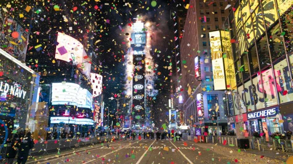 Traditionelle Silvesterparty am Times Square wieder mit vielen G&auml;sten