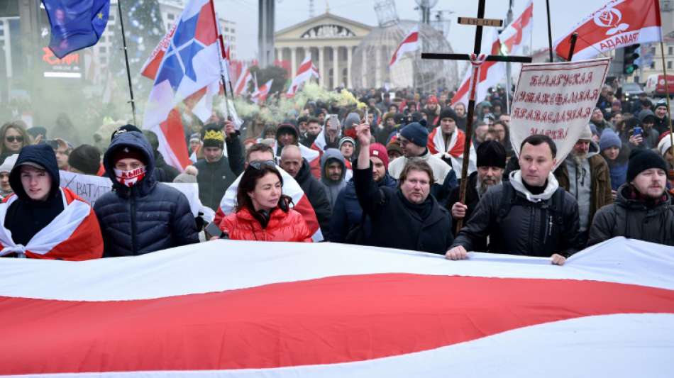 Rund tausend Menschen protestieren in Weißrussland gegen Annäherung an Moskau