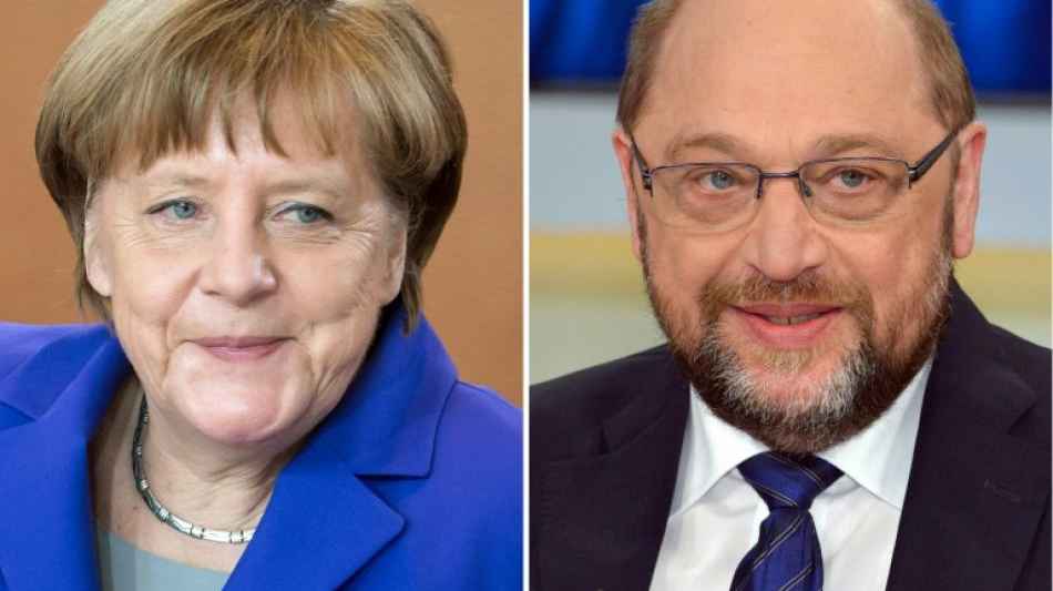 Schulz und Merkel schränken Wahlkampf wegen Barcelona ein