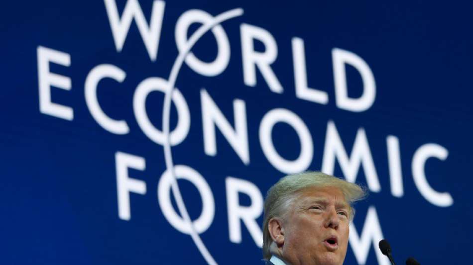 Trump geht bei Weltwirtschaftsforum auf Konfrontationskurs zu Klimaaktivisten