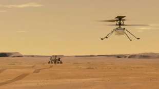 Mars-Hubschrauber "Ingenuity" hat erste Nacht allein auf dem Mars gut überstanden
