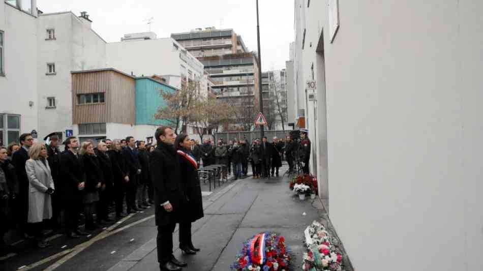 Frankreich erinnert an Opfer des Anschlags auf "Charlie Hebdo"