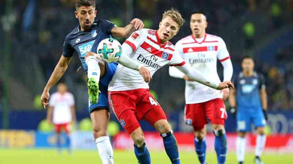 3:0 gegen Hoffenheim: HSV verschafft sich Luft im Abstiegskampf