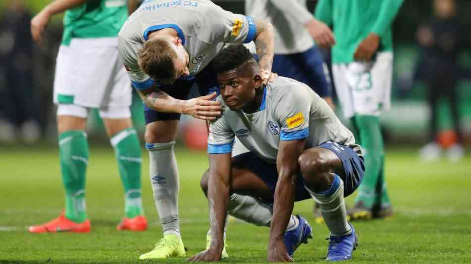 2:4 in Bremen: Tedesco und Schalke verlieren unglücklich  