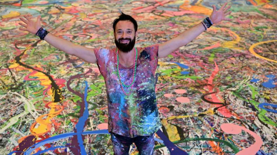 Größtes Gemälde der Welt wird zugunsten von armen Kindern versteigert