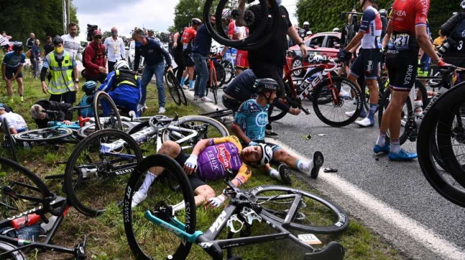 Verantwortliche für Massensturz bei Tour de France festgenommen