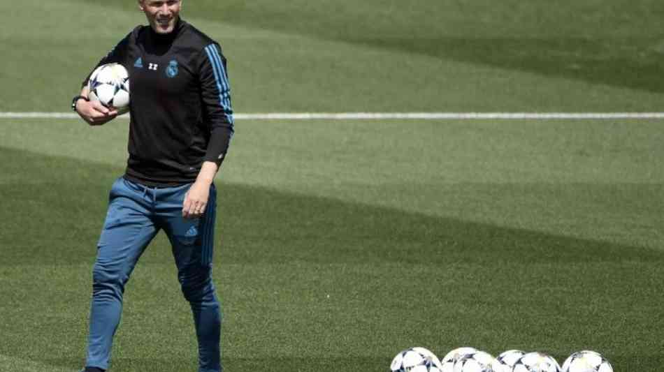 Zidane leitet erstes Training nach Real-Rückkehr