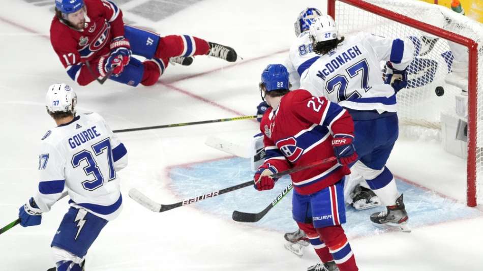 NHL: Montreal wehrt ersten Matchball gegen Meister Tampa ab