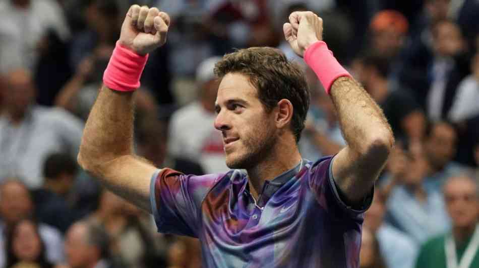 Del Potro besiegt Federer: Traum-Halbfinale von New York geplatzt