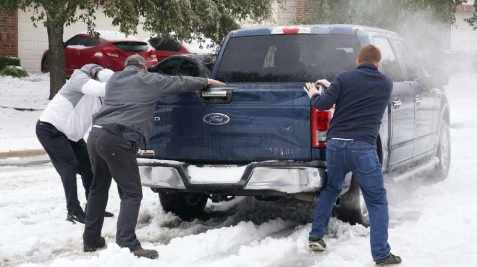 Wintereinbruch sorgt in Texas weiter f&uuml;r Chaos