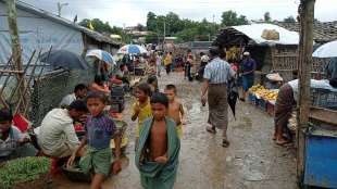 Rohingya-Kinder erinnern zum Jahrestag an Opfer der Militäroffensive in Myanmar