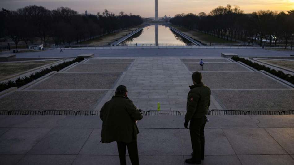 National Mall in Washington wird bis nach Amtseinf&uuml;hrung von Biden gesperrt