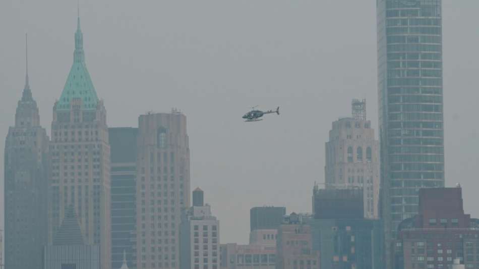 Luftverschmutzung in New York durch Br&auml;nde an US-Westk&uuml;ste