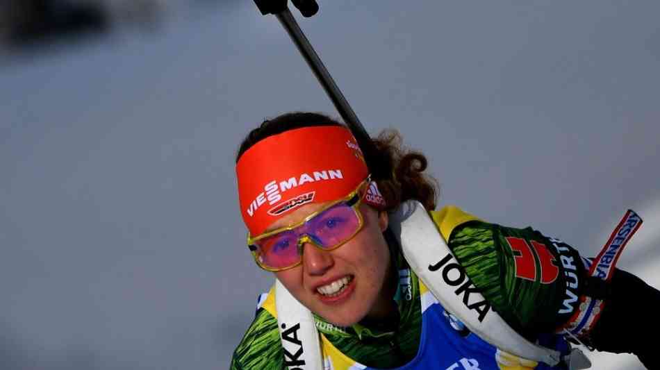 Biathlon-Weltmeisterin Dahlmeier gewinnt Verfolgung in Antholz
