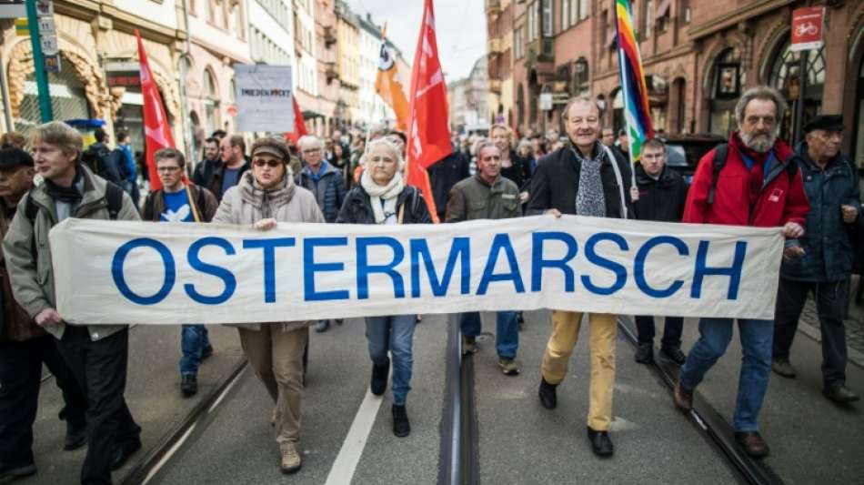 Zehntausende zu bundesweiten Ostermärschen erwartet