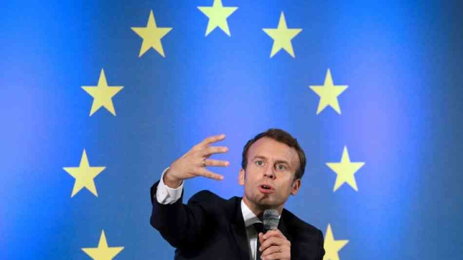 Präsident Emmanuel Macron: Frankreich streitet über die Europaflagge