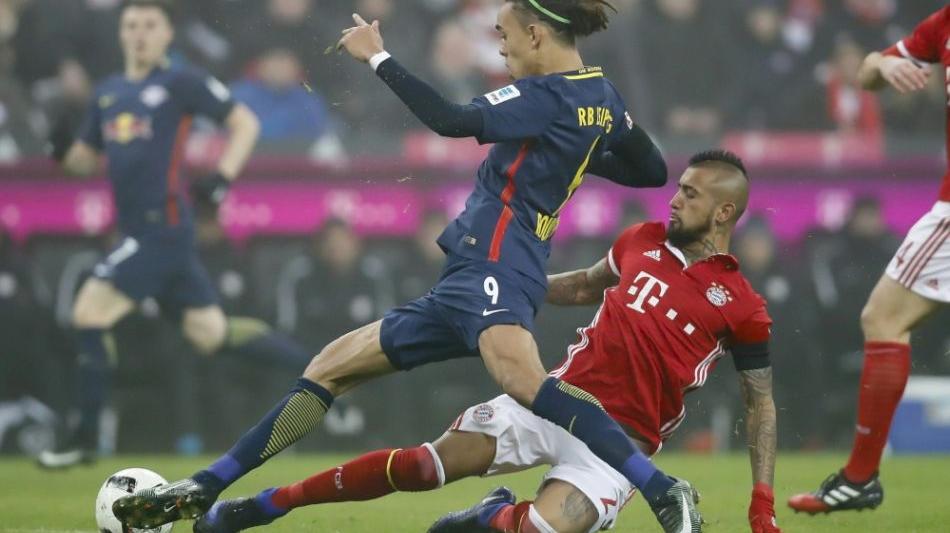 DFB-Pokalknaller Leipzig gegen Bayern - Magdeburg empf
