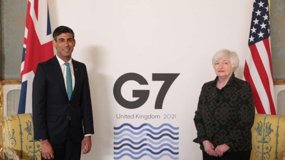 G7-Finanzminister beraten über globale Mindeststeuer für Unternehmen