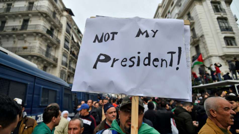 Massive Proteste in Algerien nach Wahl von Ex-Regierungschef zum Präsidenten