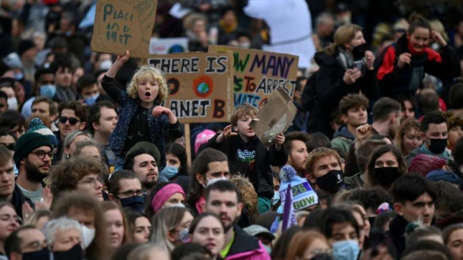 Weitere Klimaproteste zur COP26 in Glasgow