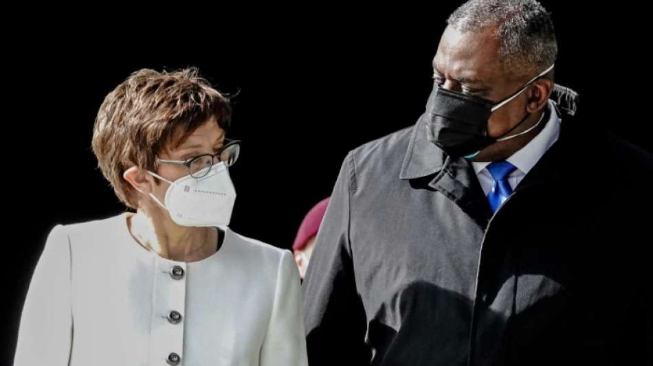 Kramp-Karrenbauer trifft US-Verteidigungsminister Austin in Washington